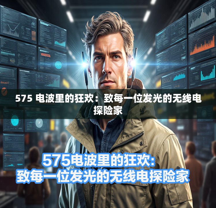 575 电波里的狂欢：致每一位发光的无线电探险家