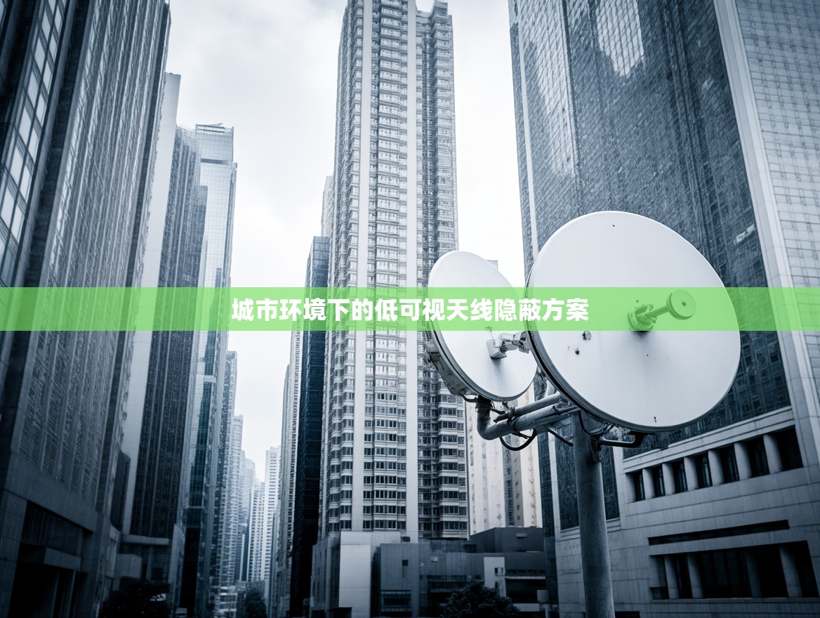城市环境下的低可视天线隐蔽方案