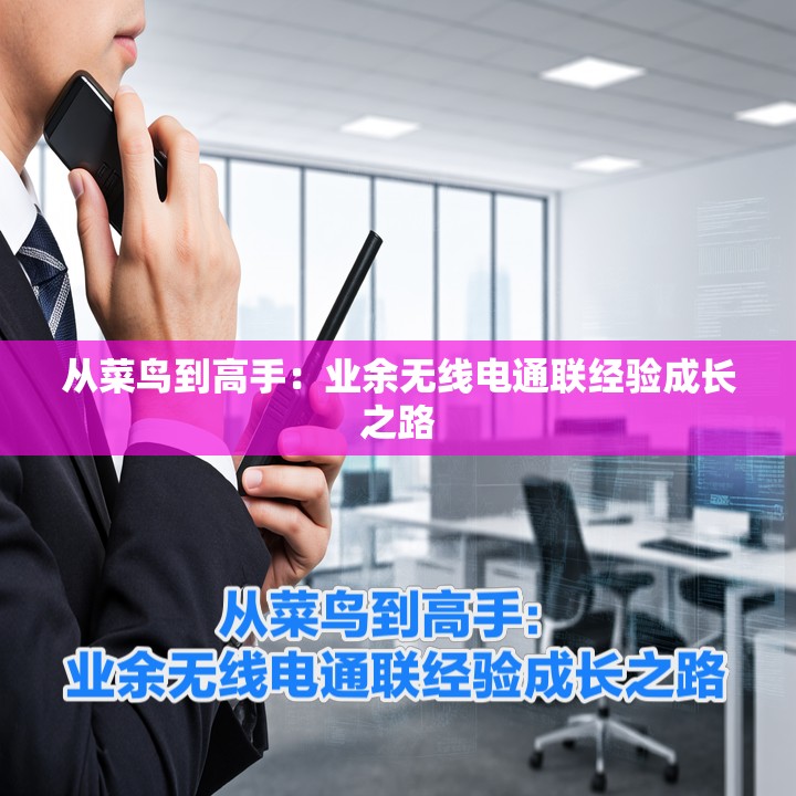 从菜鸟到高手：业余无线电通联经验成长之路