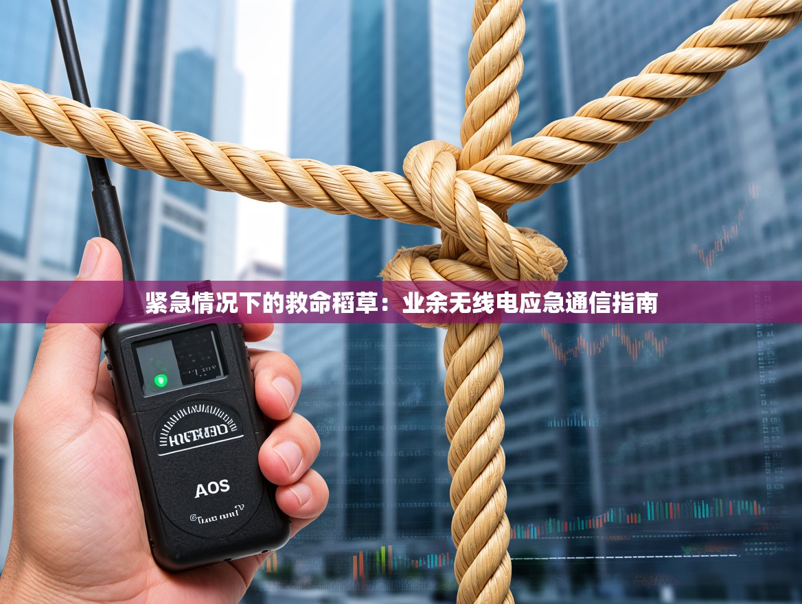 紧急情况下的救命稻草：业余无线电应急通信指南