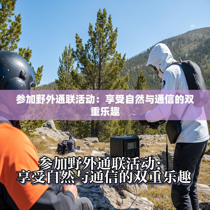 参加野外通联活动：享受自然与通信的双重乐趣