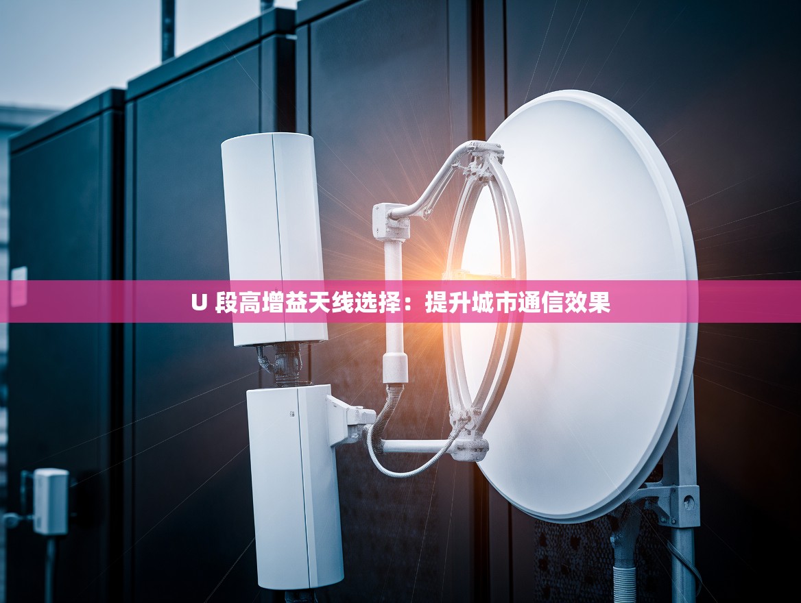U 段高增益天线选择：提升城市通信效果