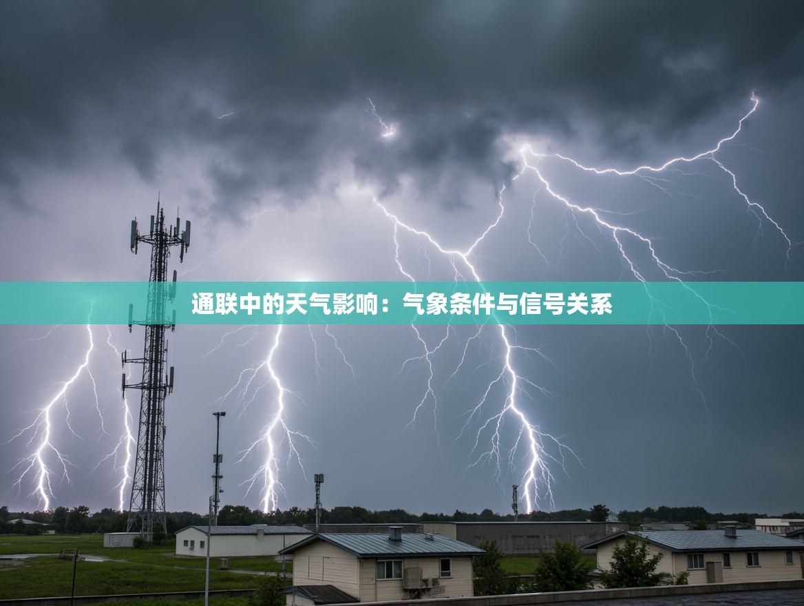 通联中的天气影响：气象条件与信号关系