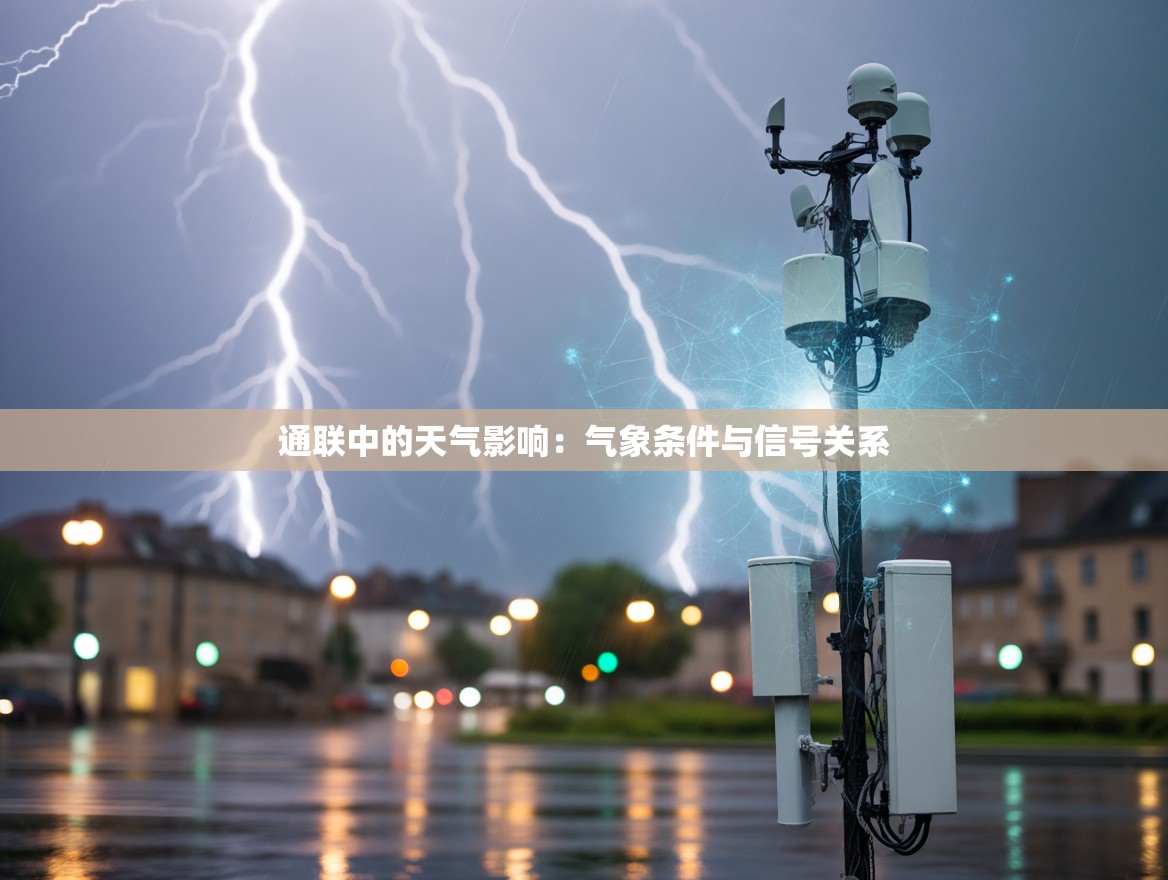 通联中的天气影响：气象条件与信号关系