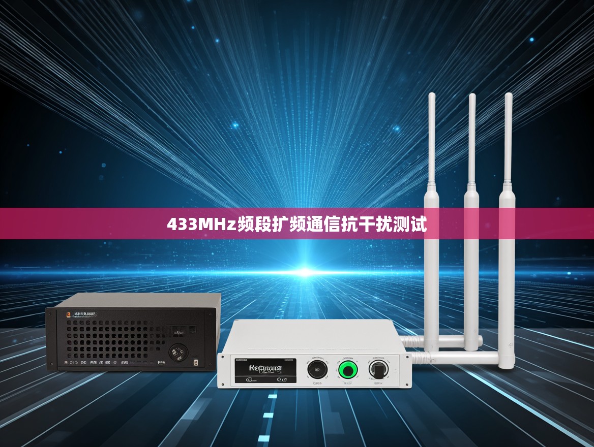 433MHz频段扩频通信抗干扰测试