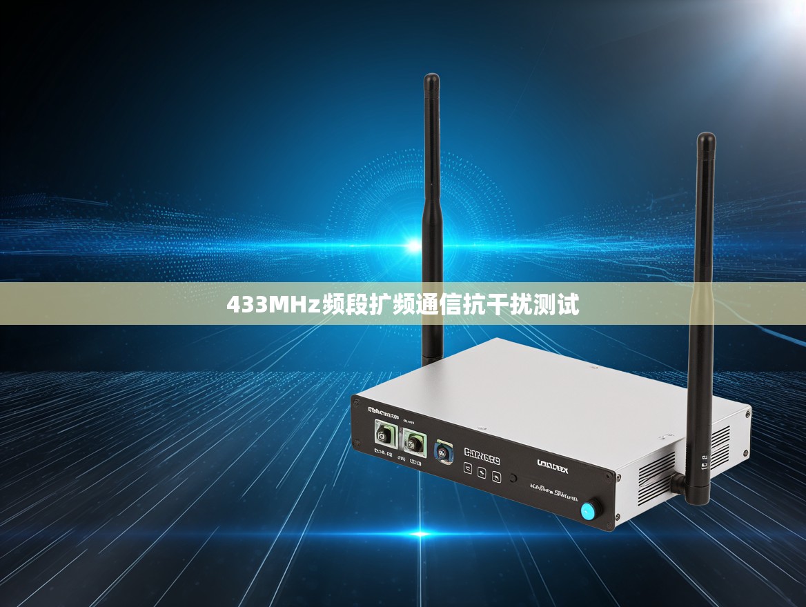 433MHz频段扩频通信抗干扰测试