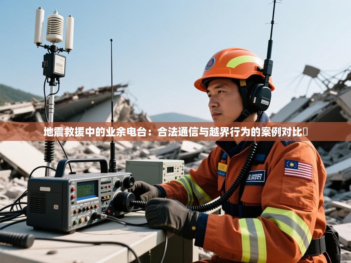 地震救援中的业余电台：合法通信与越界行为的案例对比​