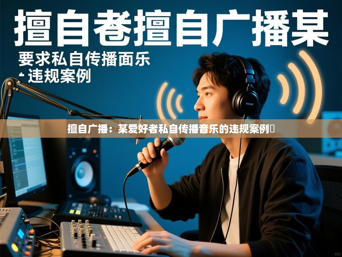 擅自广播：某爱好者私自传播音乐的违规案例​