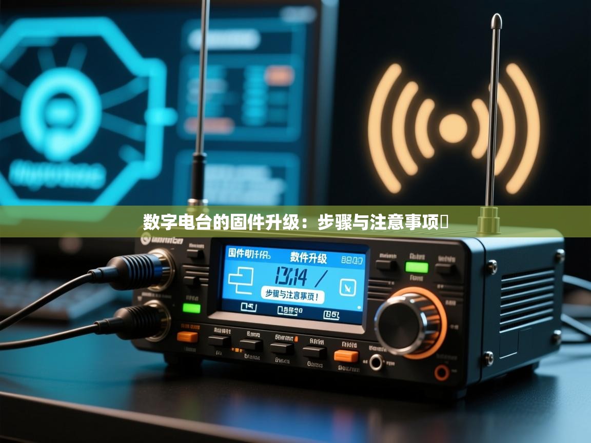 数字电台的固件升级：步骤与注意事项​