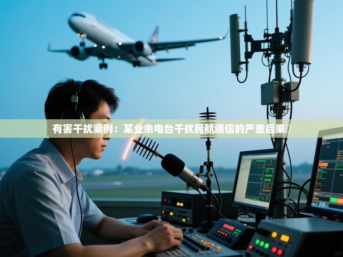有害干扰案例：某业余电台干扰民航通信的严重后果​