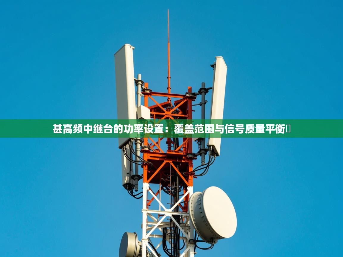 甚高频中继台的功率设置：覆盖范围与信号质量平衡​