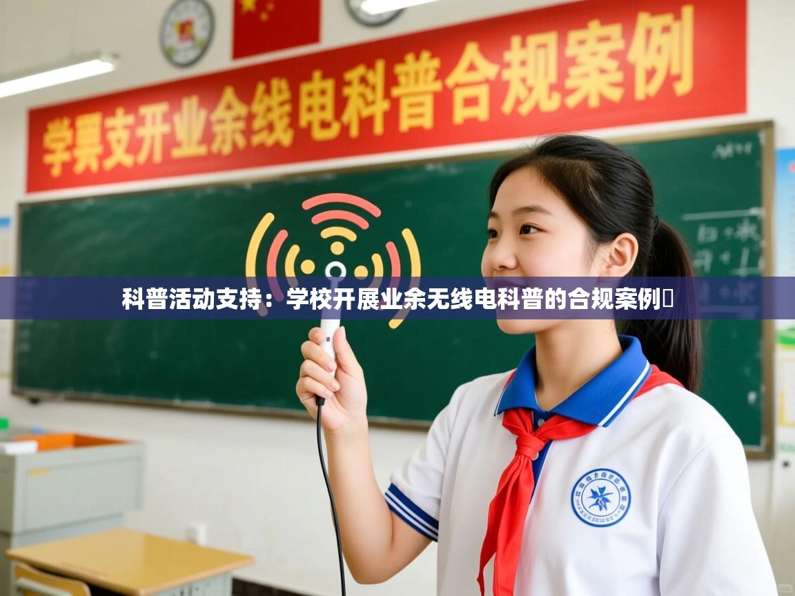 科普活动支持：学校开展业余无线电科普的合规案例​