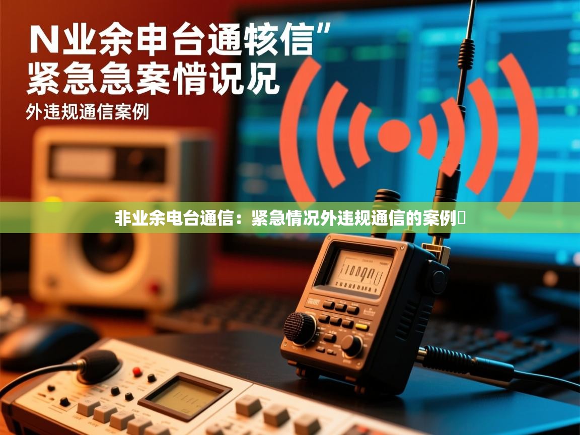 非业余电台通信：紧急情况外违规通信的案例​