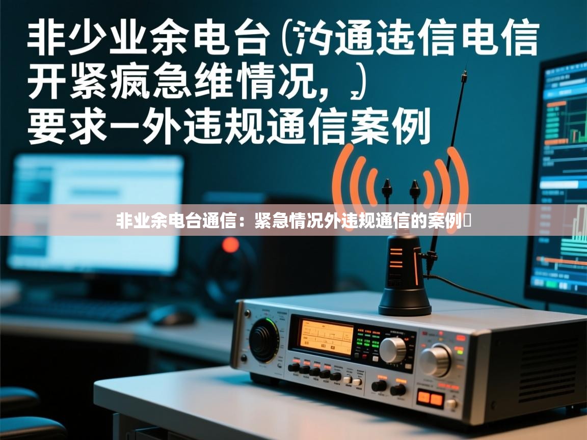非业余电台通信：紧急情况外违规通信的案例​