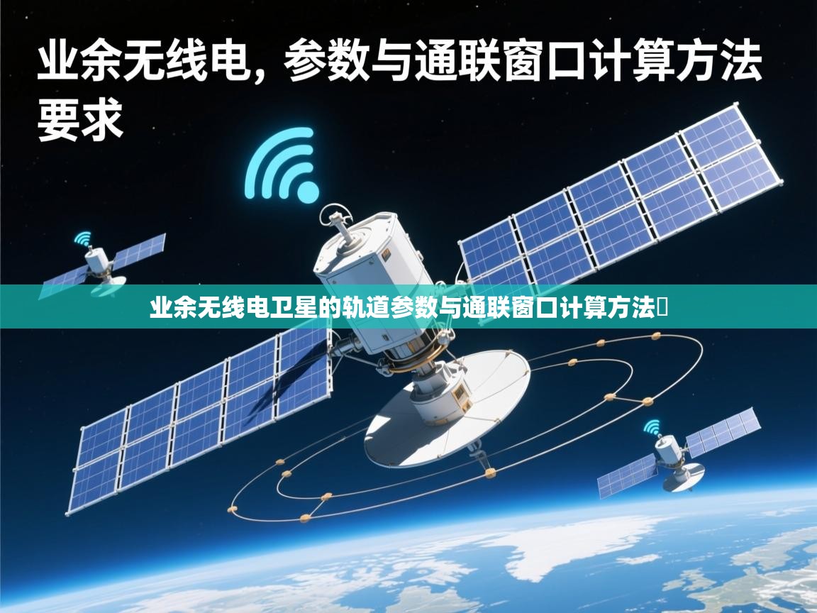 业余无线电卫星的轨道参数与通联窗口计算方法​