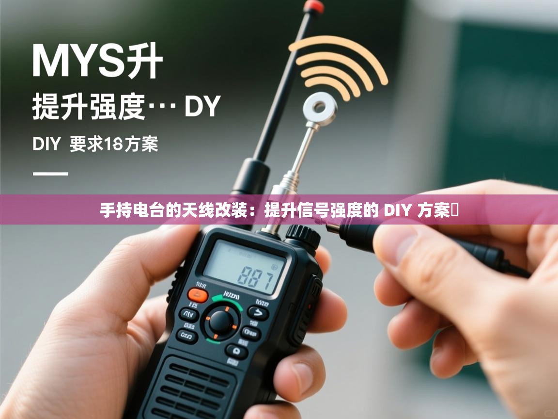 手持电台的天线改装：提升信号强度的 DIY 方案​