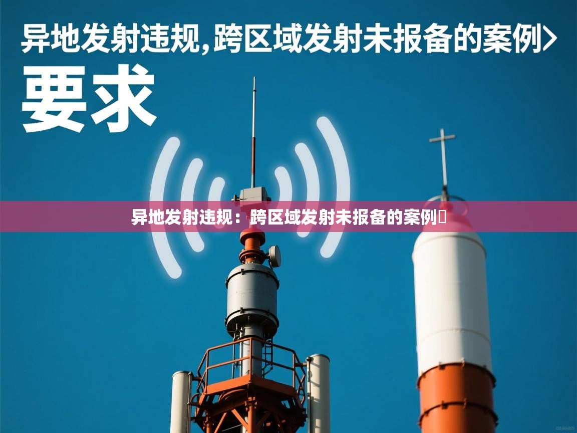 异地发射违规：跨区域发射未报备的案例​