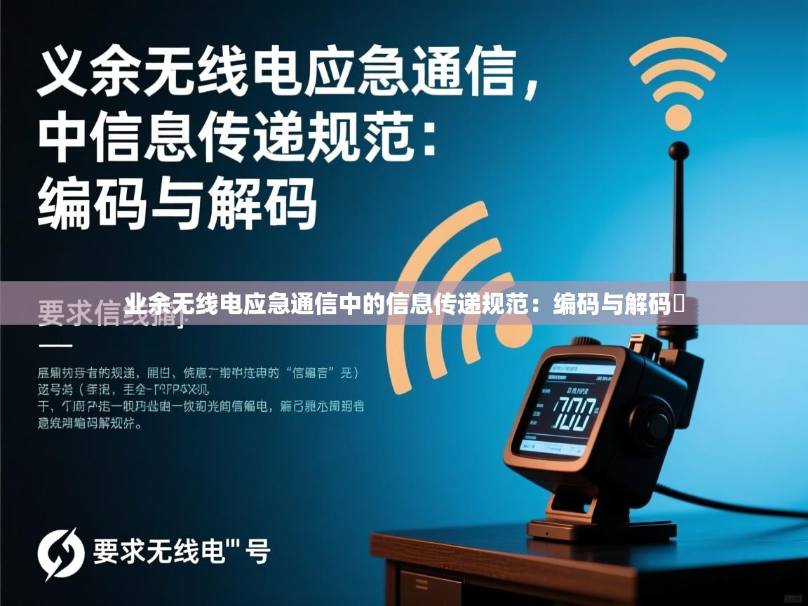 业余无线电应急通信中的信息传递规范：编码与解码​
