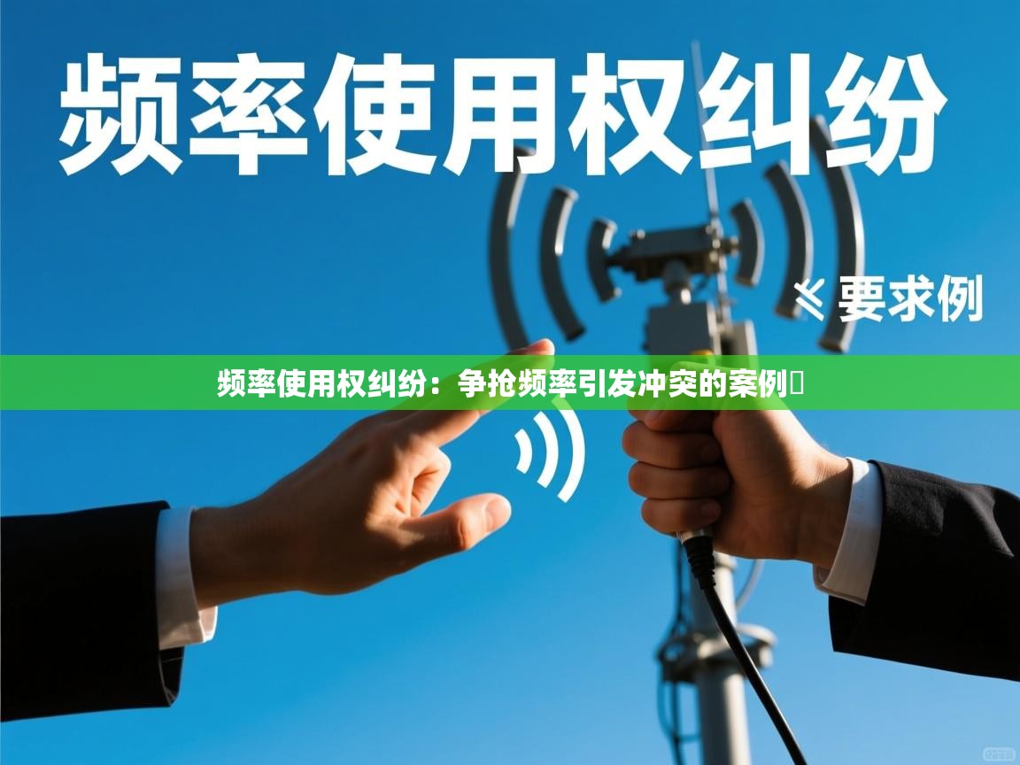 频率使用权纠纷：争抢频率引发冲突的案例​