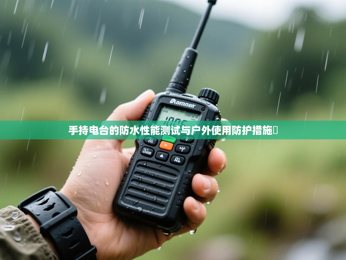 手持电台的防水性能测试与户外使用防护措施​