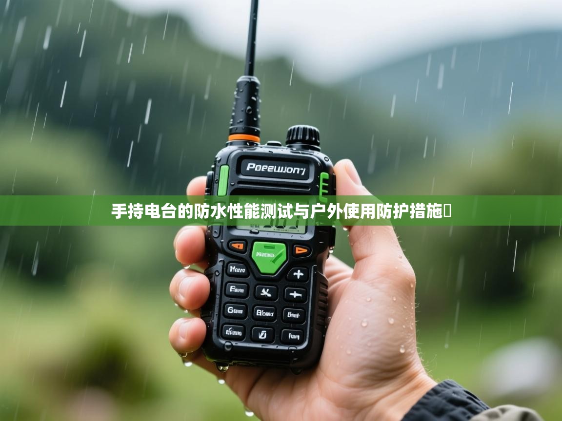 手持电台的防水性能测试与户外使用防护措施​