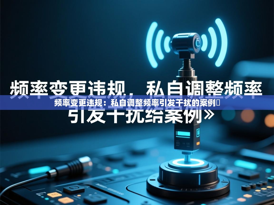频率变更违规：私自调整频率引发干扰的案例​