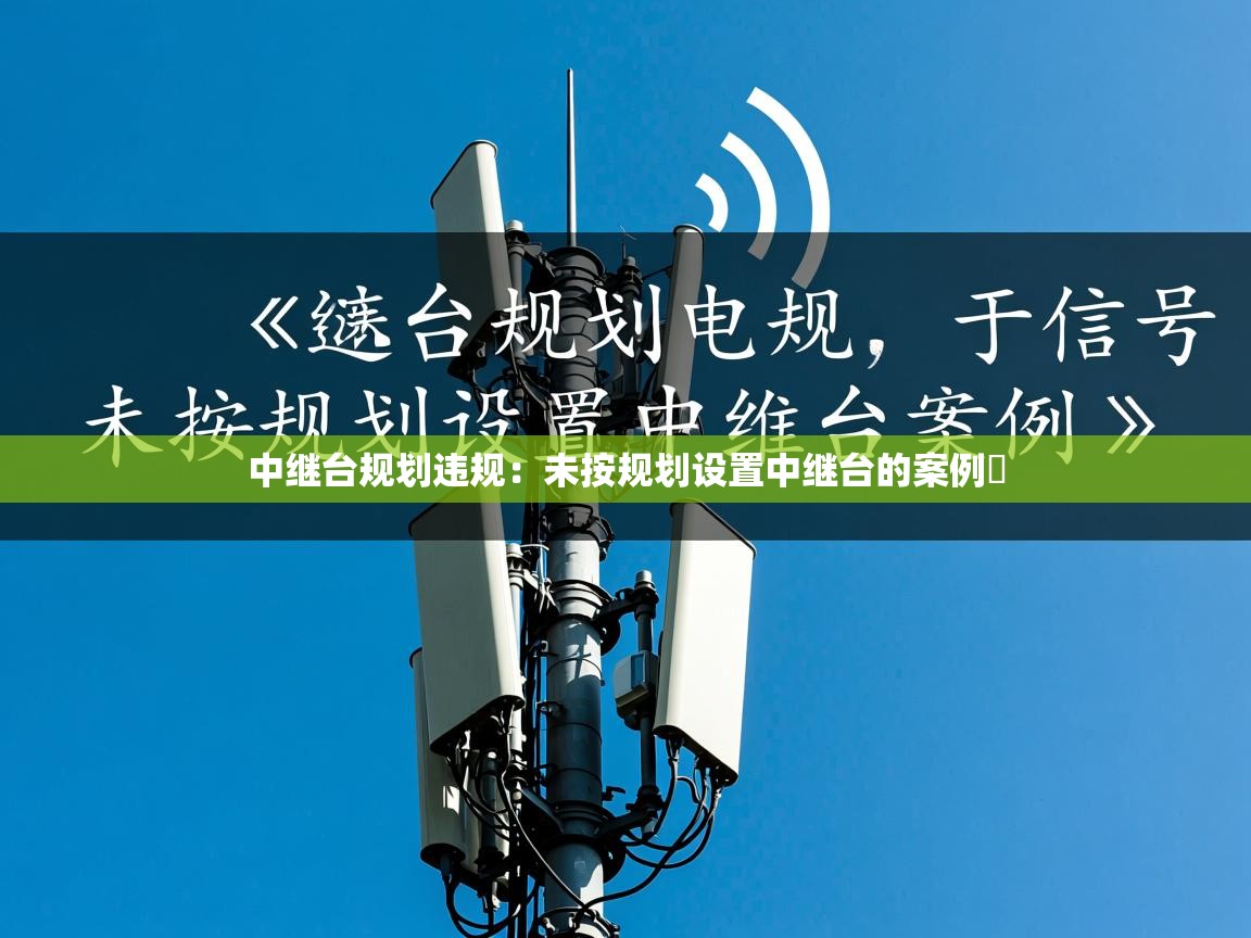 中继台规划违规:未按规划设置中继台的案例 中继台规划违规:未按规划设置中继台的案例