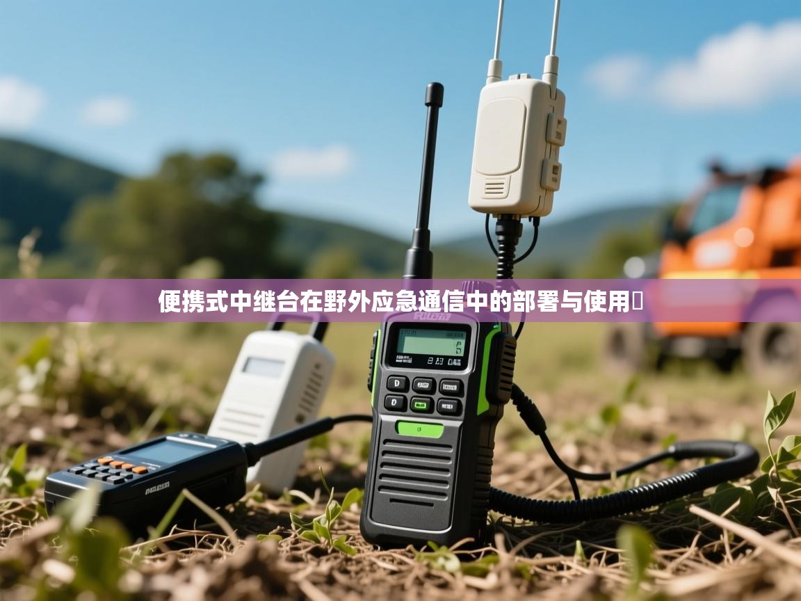 便携式中继台在野外应急通信中的部署与使用​