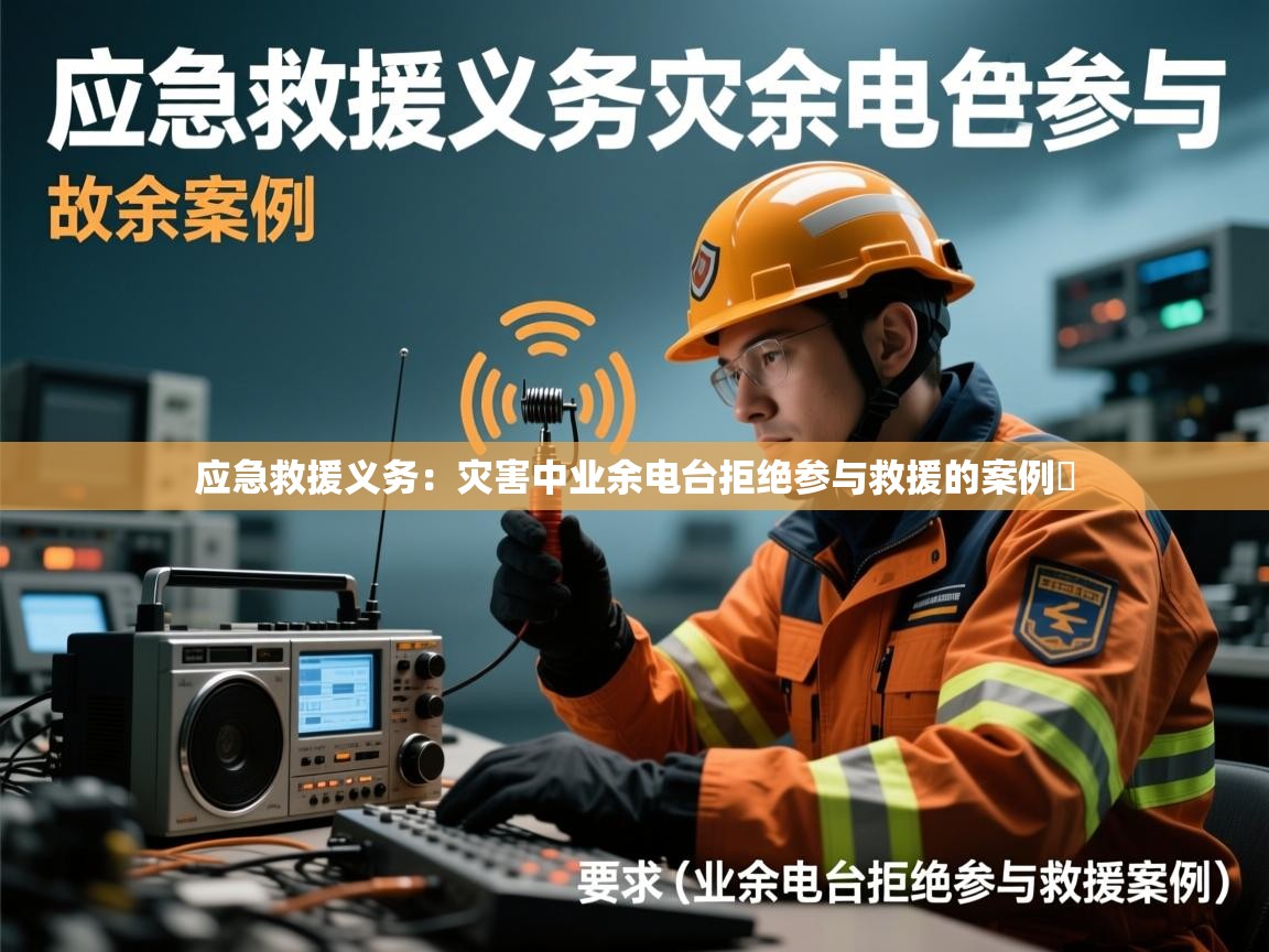 应急救援义务：灾害中业余电台拒绝参与救援的案例​