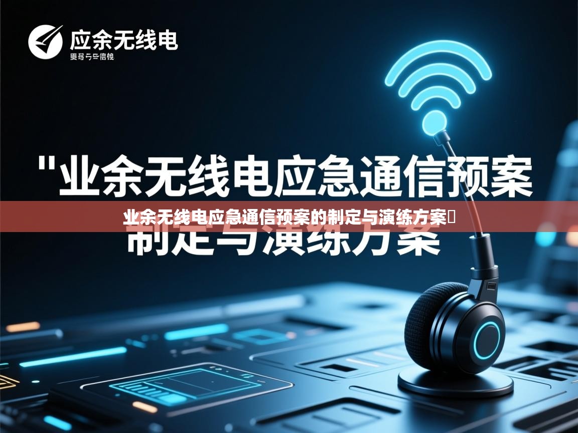 业余无线电应急通信预案的制定与演练方案​