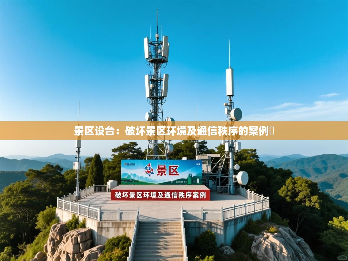 景区设台:破坏景区环境及通信秩序的案例