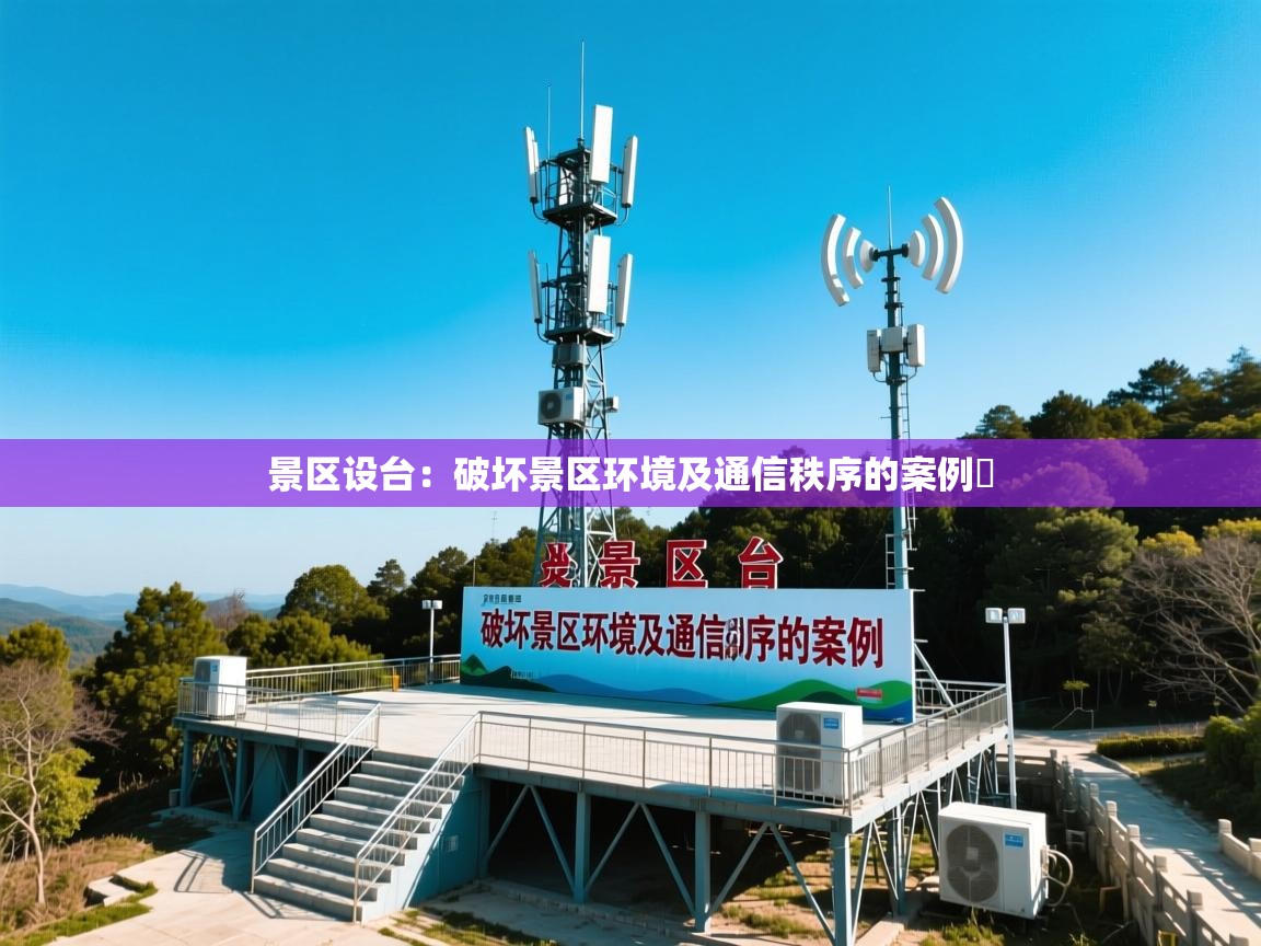 景区设台：破坏景区环境及通信秩序的案例​