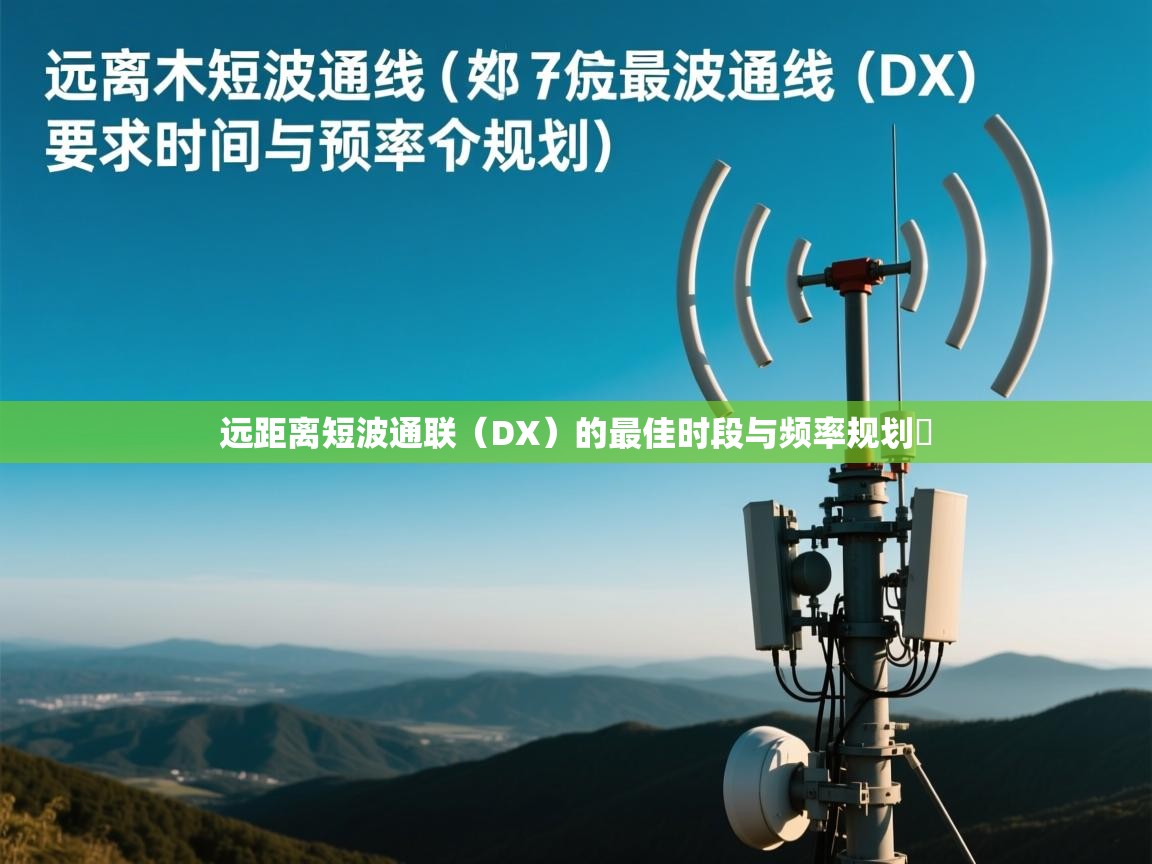 远距离短波通联（DX）的最佳时段与频率规划​