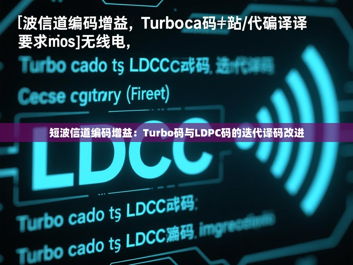 短波信道编码增益：Turbo码与LDPC码的迭代译码改进