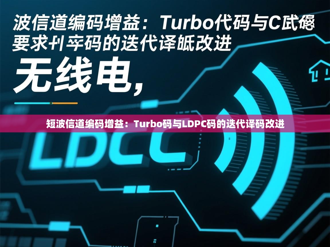 短波信道编码增益：Turbo码与LDPC码的迭代译码改进