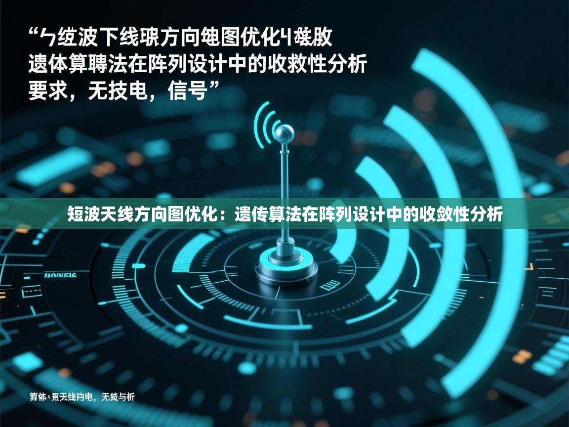 短波天线方向图优化：遗传算法在阵列设计中的收敛性分析