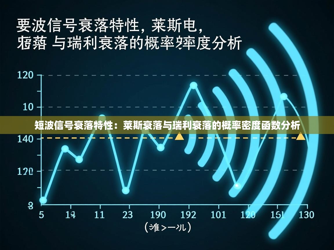 短波信号衰落特性:莱斯衰落与瑞利衰落的概率密度函数分析