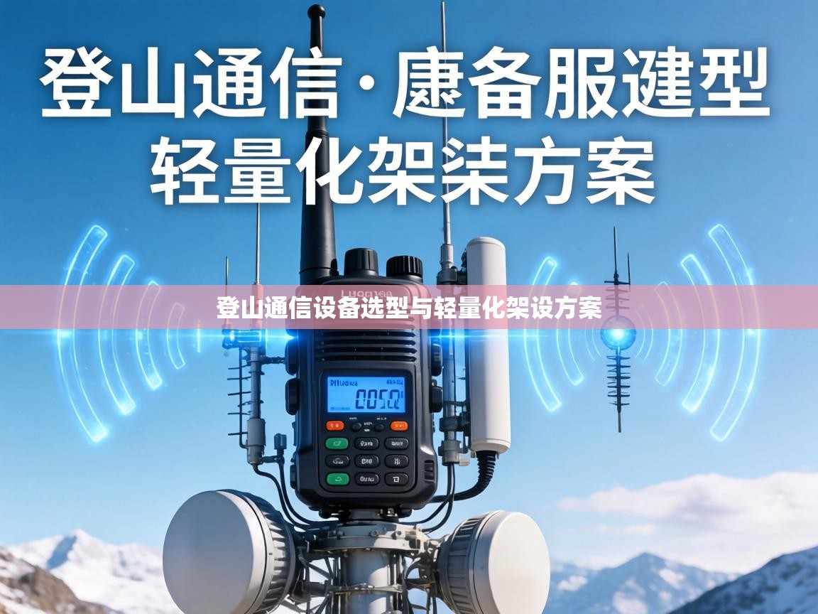 登山通信设备选型与轻量化架设方案