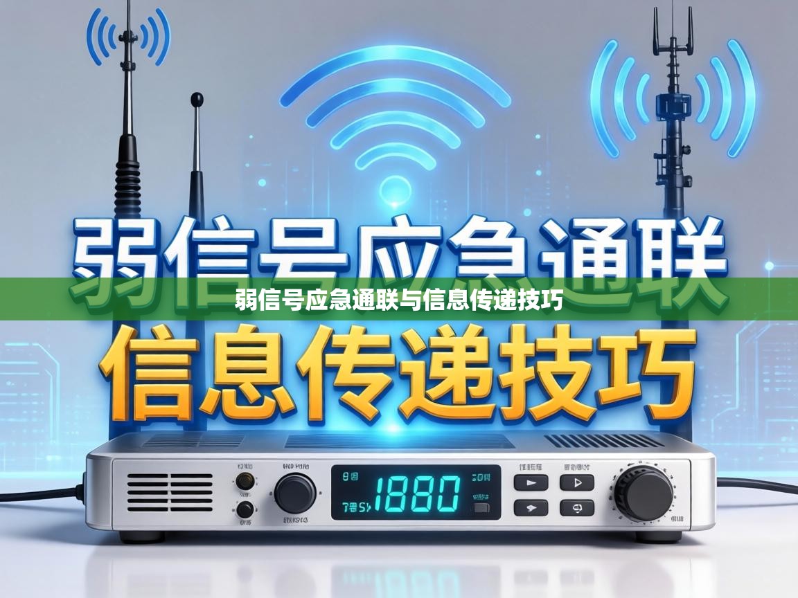 弱信号应急通联与信息传递技巧