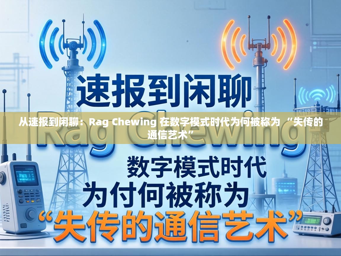 Rag Chewing 在数字模式时代为何被称为