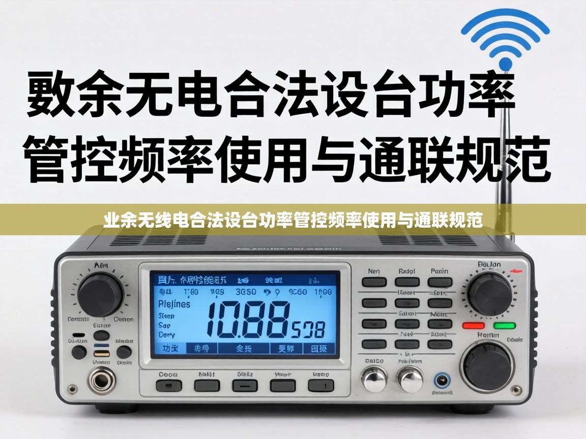 业余无线电合法设台功率管控频率使用与通联规范