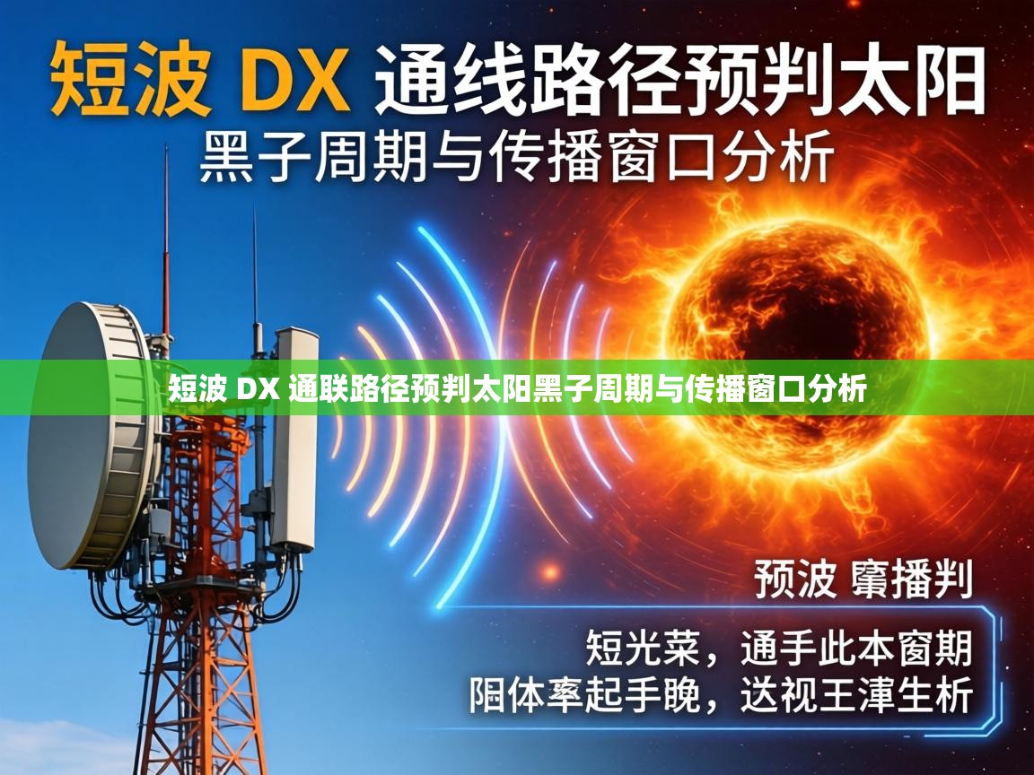 短波 DX 通联路径预判太阳黑子周期与传播窗口分析