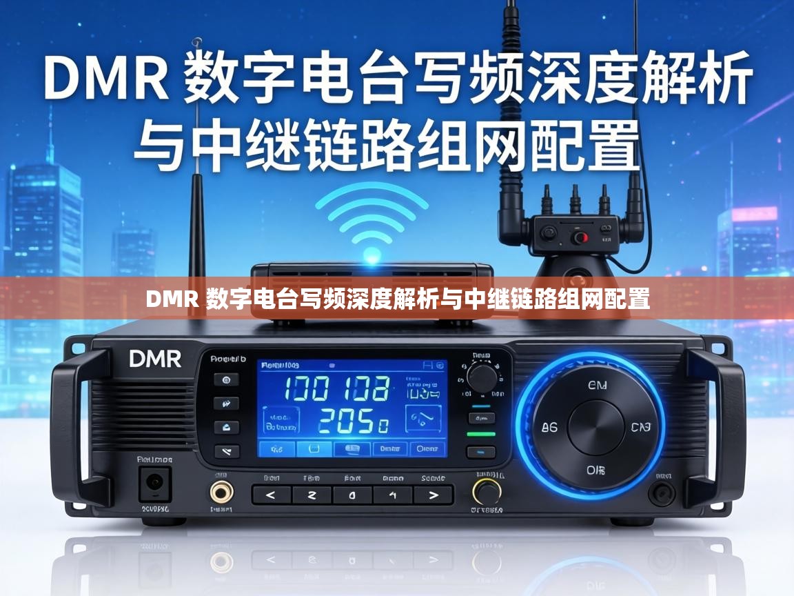 DMR 数字电台写频深度解析与中继链路组网配置