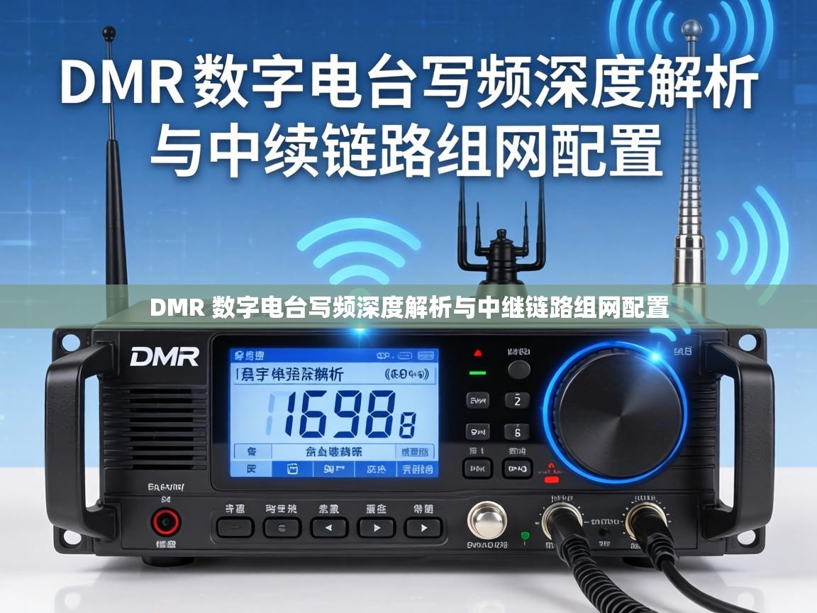 DMR 数字电台写频深度解析与中继链路组网配置