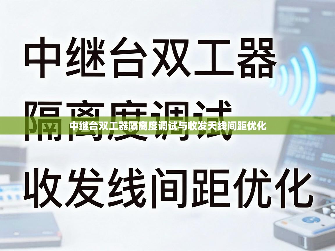 中继台双工器隔离度调试与收发天线间距优化 中继台双工器隔离度调试与收发天线间距优化