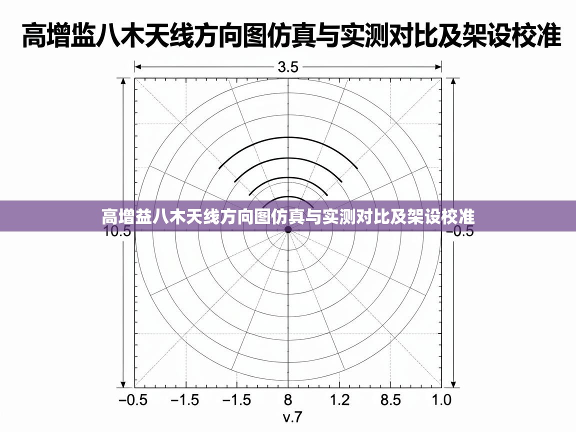 高增益八木天线方向图仿真与实测对比及架设校准