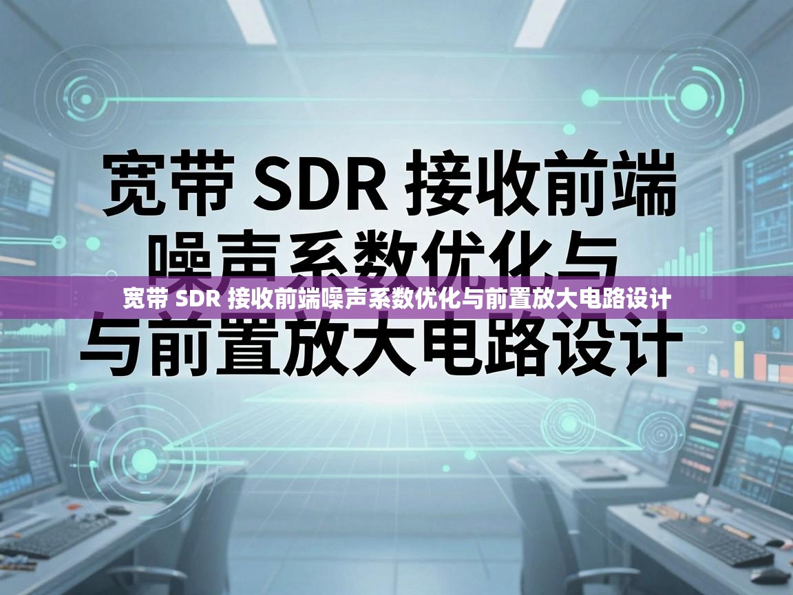宽带 SDR 接收前端噪声系数优化与前置放大电路设计