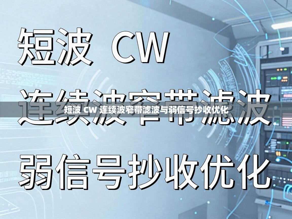 短波 CW 连续波窄带滤波与弱信号抄收优化 短波 CW 连续波窄带滤波与弱信号抄收优化
