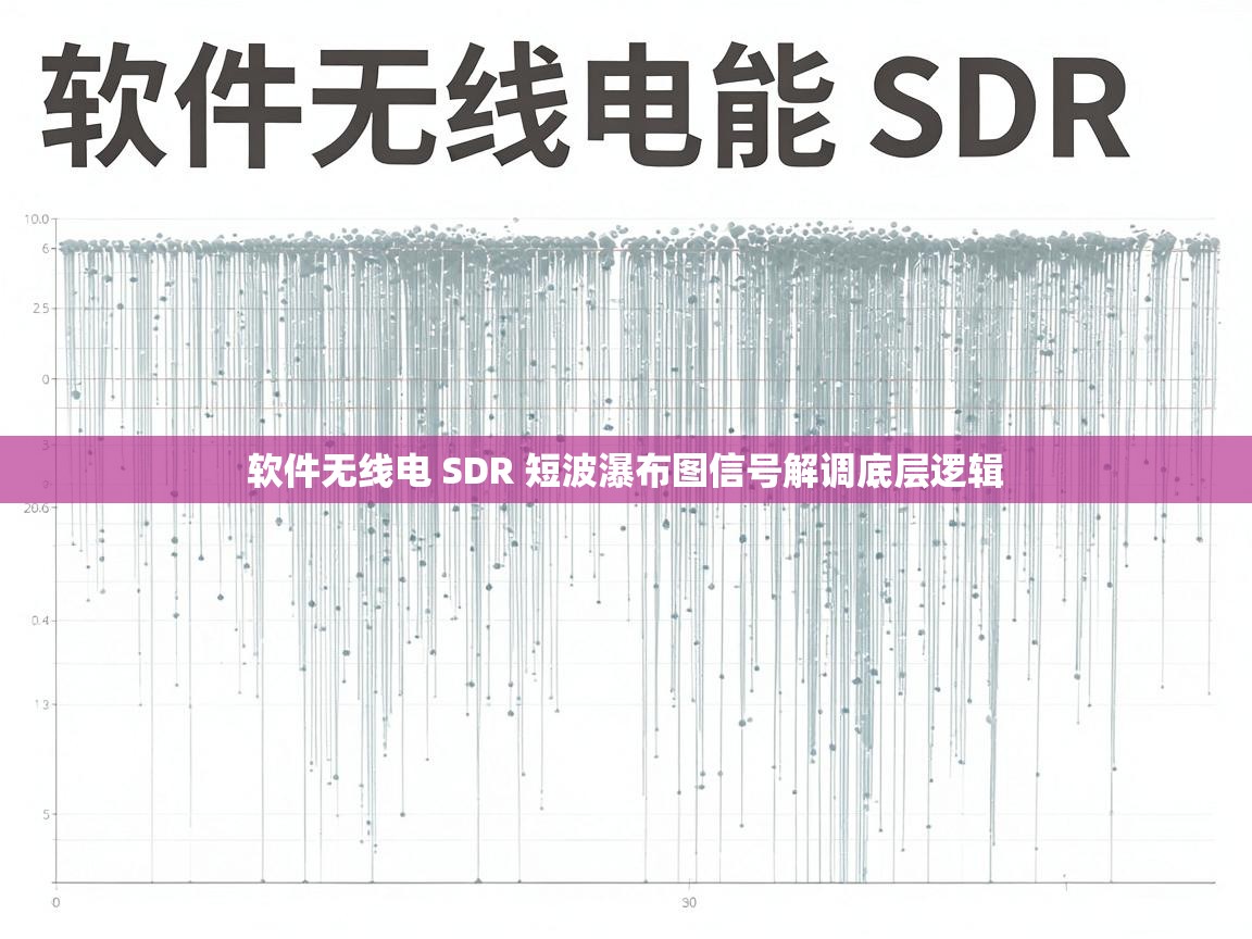软件无线电 SDR 短波瀑布图信号解调底层逻辑 软件无线电 SDR 短波瀑布图信号解调底层逻辑