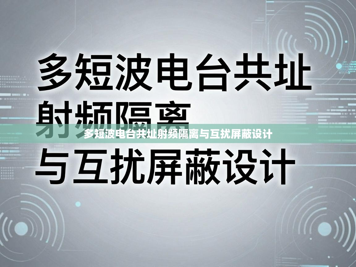 多短波电台共址射频隔离与互扰屏蔽设计